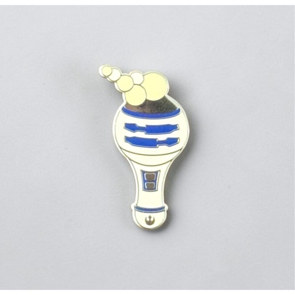 Disney Hidden Mickey Star Wars R2-D2 Bubble Wand Pin WDW 2025